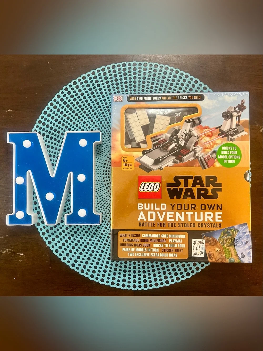 Lego Star Wars Build Your Own Adventure Battle For the Stolen Crystals; NEW